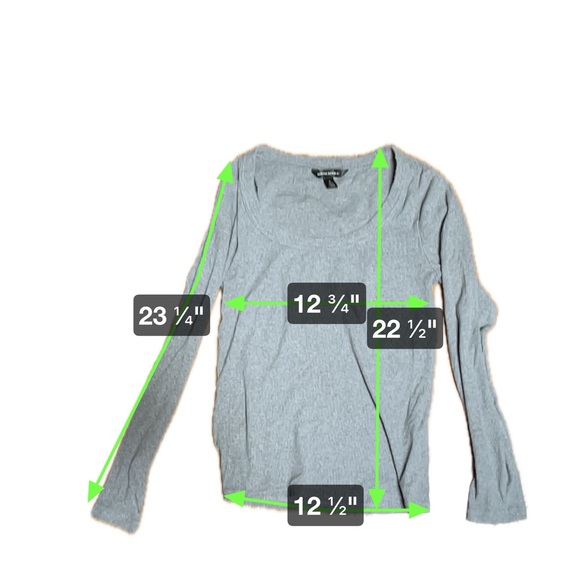 Banana Republic Gray Long Sleeve Tunic - Picture 6 of 6